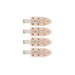 Emi Jay Popstar Clips Set of 4